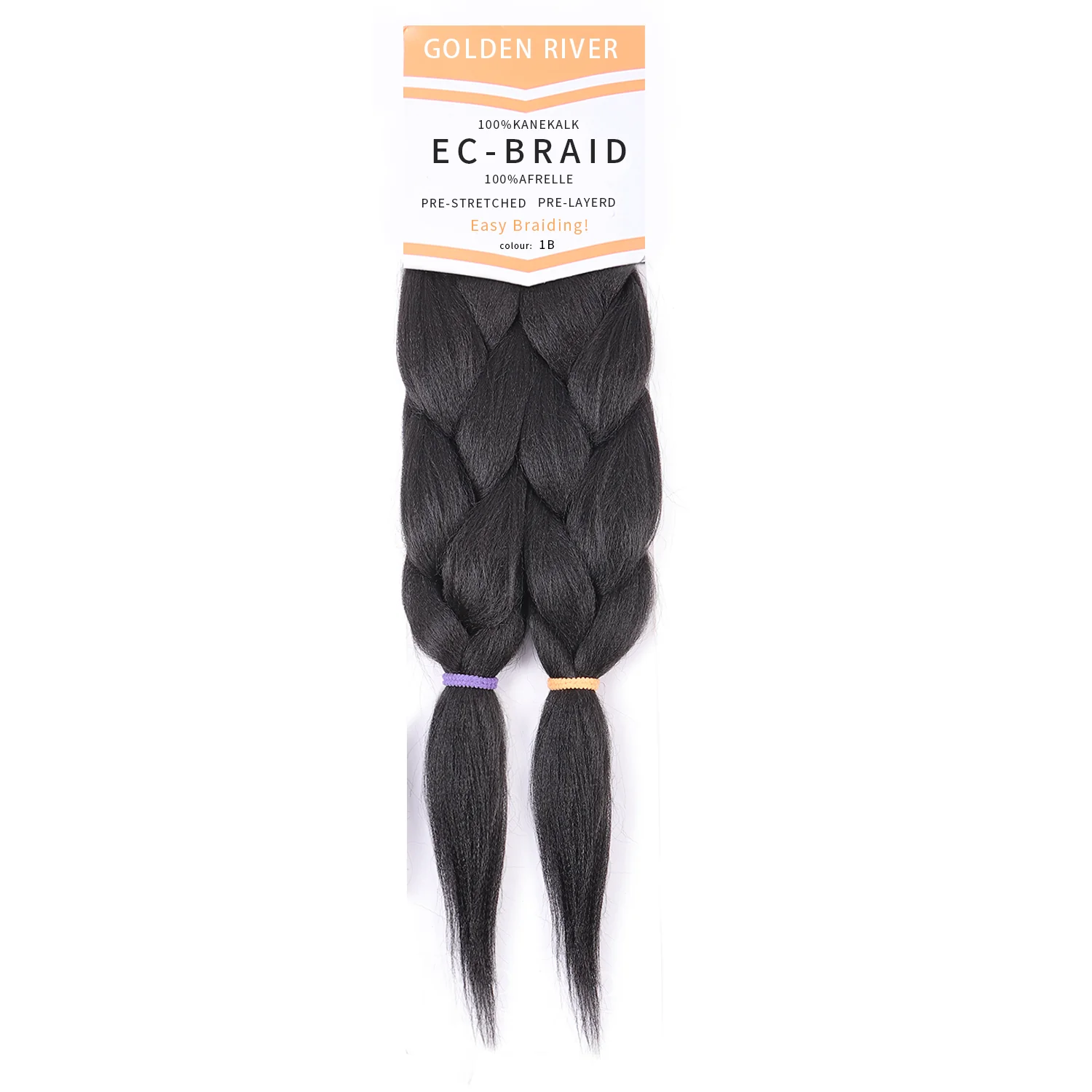 2X PRE-STRETCHED BRAID 48″100% KANEKALON #33 - Image 2