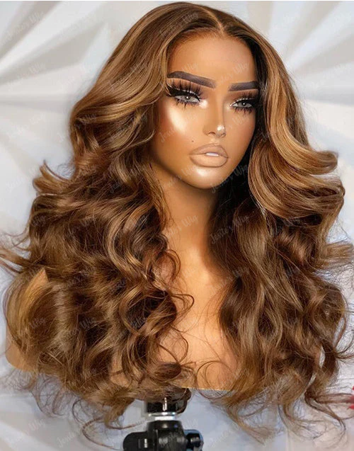 Privileged Elite Hair HIGHLIGHT HONEY BLONDE 13*4 LOOSE WAVY WIGS