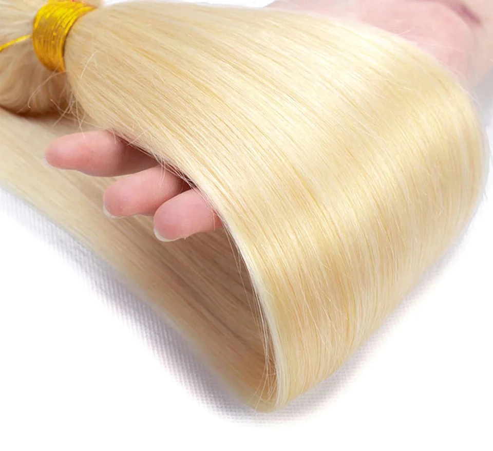 Privileged Elite Hair #613 BLONDE STRAIGHT BUNDLE 10A GRADE VIRGIN HUMAN HAIR - Image 4